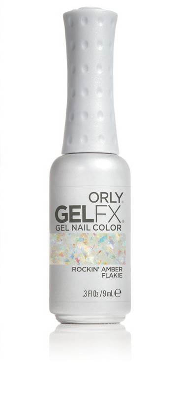 Rockin’ Amber Flakie - Gel Nail Color