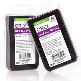 FOOT FILE REFILL PADS - 80 GRIT (10 PIECES)