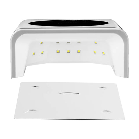 OCHO NAILS LED/UV Lamp X22 72W Wireless White With Mirrored Base