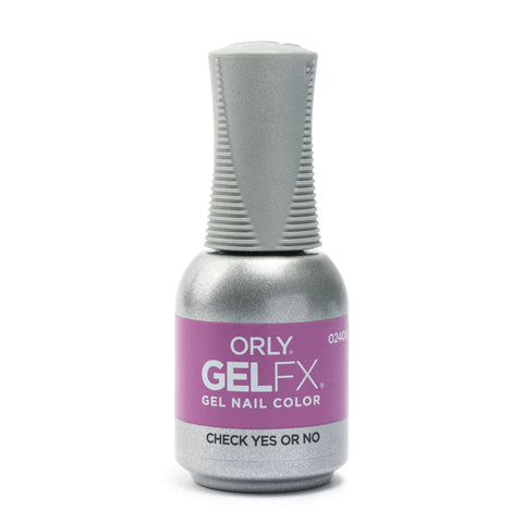 Check Yes or No - Gel Nail Color